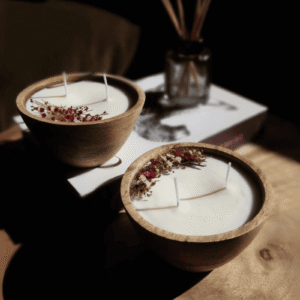Atelier bougie parfumée et fleurie – GALAXIE