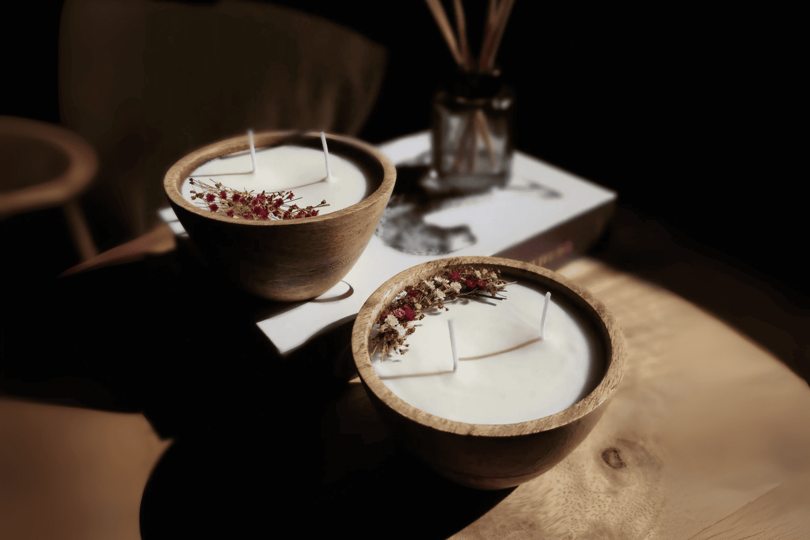 Atelier bougie parfumée et fleurie - GALAXIE