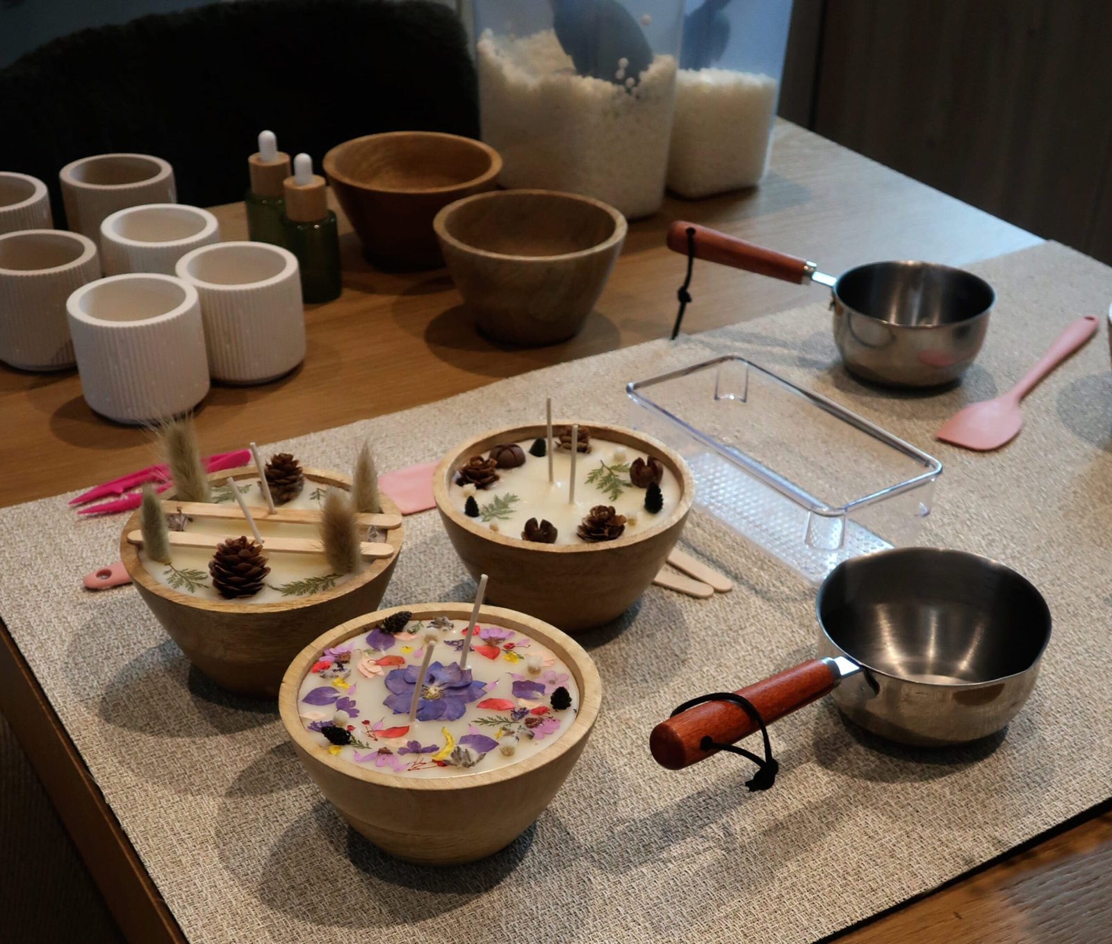 Atelier bougie parfumée et fleurie - GALAXIE – Image 8