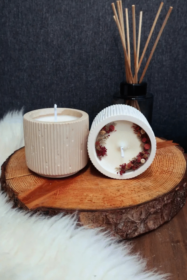 Atelier bougie parfumée et fleurie - RITUEL
